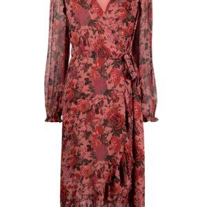 Paige Rose Print Dress